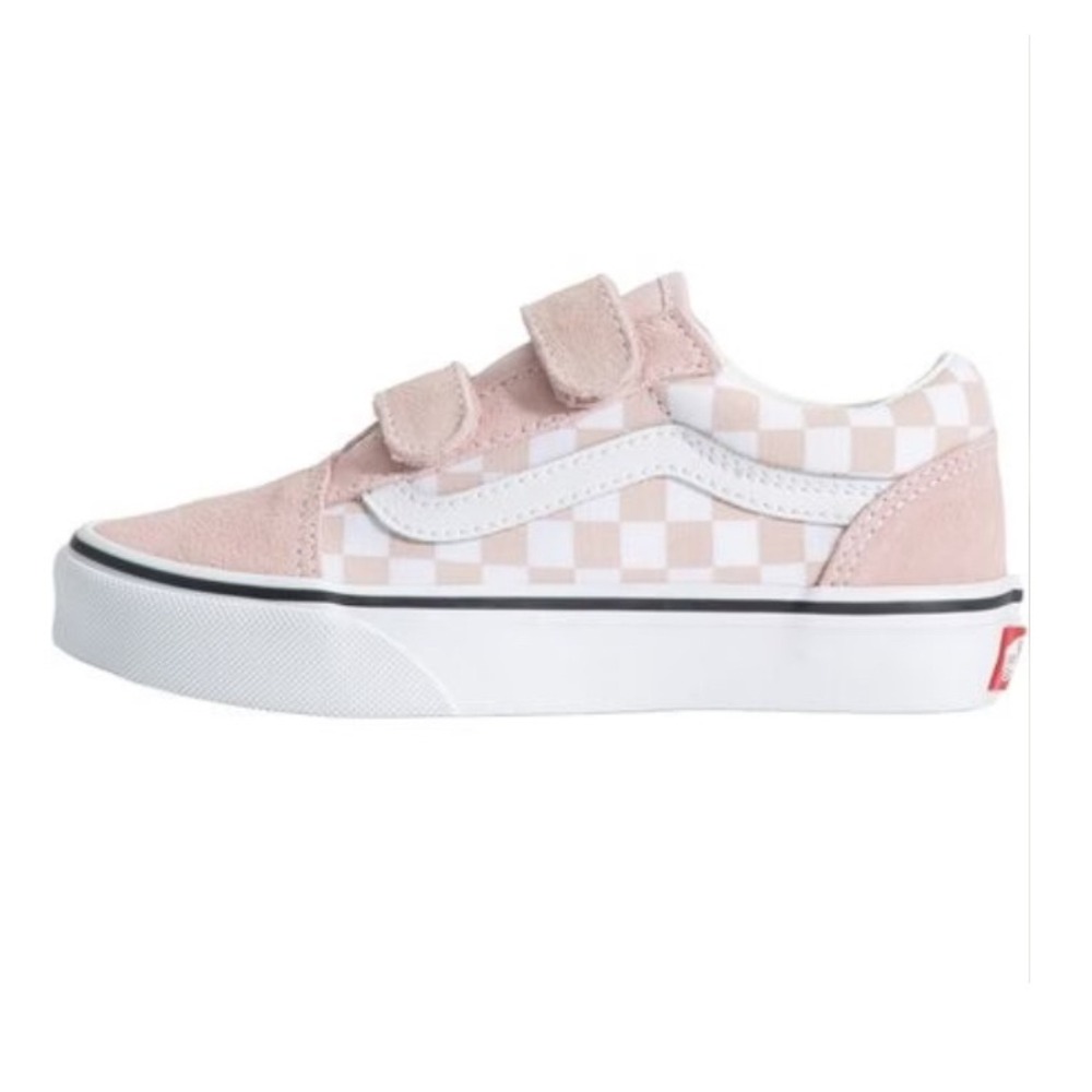 Girls pink suede Vans size 11.5